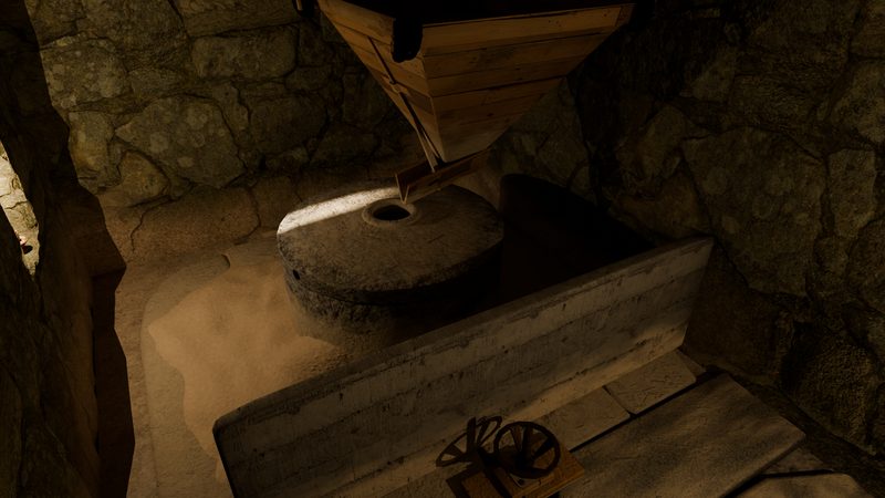 Muiño do Toxal - Reconstrución 3D