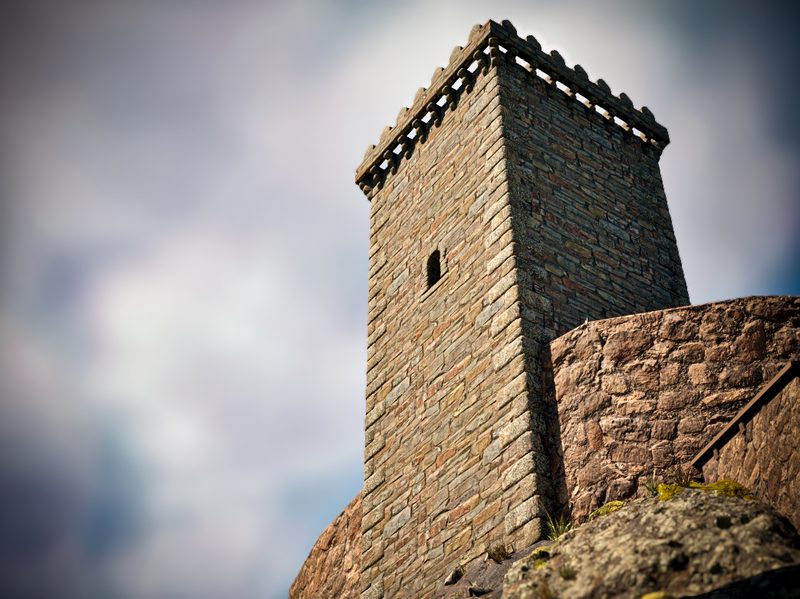 Torre fortaleza de Montes - Audiovisual 3D